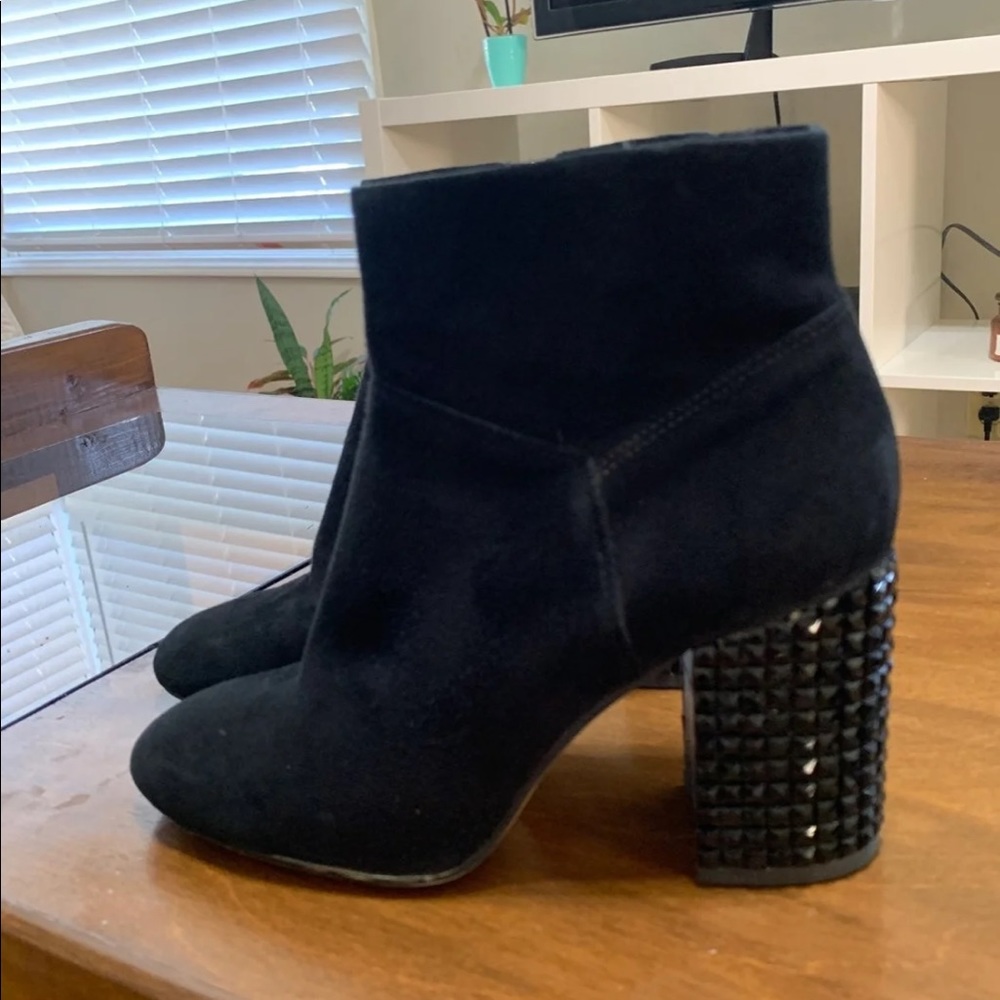 Michael Kors Arabella ankle booties black suede